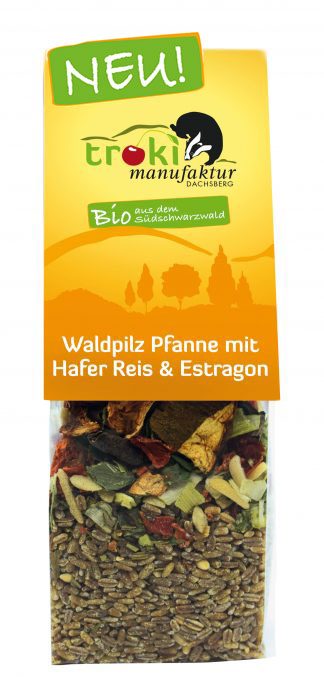 Waldpilz Pfanne mit Hafer Reis & Estragon