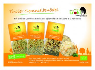 Herzhafte Tiroler Semmelknödel